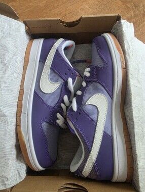 DA9658-500 Nike SB Dunk Low Pro ISO Orange Label Unbleached Pack Lilac (Men's)